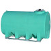3000 Gallon Green Horizontal Sump Bottom Leg Tank w/ Frame