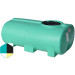 300 Gallon Yellow Horizontal Leg Tank