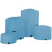 5000 Gallon Light Blue Heavy Duty Vertical Storage Tank