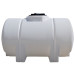 325 Gallon White Horizontal Leg Tank
