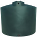 2500 Gallon Dark Green Vertical Water Storage Tank