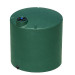2500 Gallon Dark Green Vertical Water Storage Tank