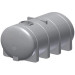 3250 Gallon White Elliptical Leg Tank