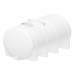3250 Gallon White Elliptical Leg Tank