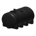 3250 Gallon Black Elliptical Leg Tank