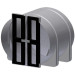 3250 Gallon Black Heavy Duty Elliptical Leg Tank