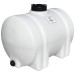 35 Gallon White Horizontal Leg Tank