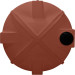 10000 Gallon Red Brick Rainwater Collection Tank