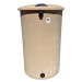 250 Gallon Beige Vertical Water Storage Tank