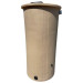 325 Gallon Beige Rainwater Collection Storage Tank