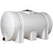 325 Gallon White Horizontal Leg Tank
