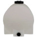 35 Gallon White Horizontal Leg Tank