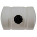 35 Gallon White Horizontal Leg Tank