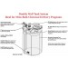 500 Gallon ASTM Sodium Hypochlorite (Bleach) Storage Tank