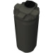 250 Gallon ASTM XLPE Black Double Wall Tank