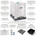 135 Gallon CageBuster IBC Tote Tank