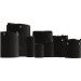 5300 Gallon Black Vertical Storage Tank