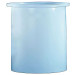 275 Gallon PE Cylindrical Open Top Tank
