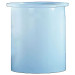 500 Gallon PE Cylindrical Open Top Tank