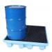 UltraTech 4-Drum Spill Pallet Fluorinated, Without Drain