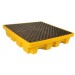 UltraTech 4-Drum Spill Pallet Nestable, Without Drain