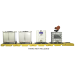 4-Tank UltraTech Modular IBC Spill Pallet