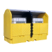 UltraTech Twin IBC Hard Top Spill Pallet, Without Drain
