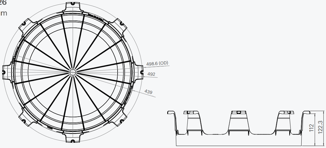 TASS26 20 Inch Tank Screen