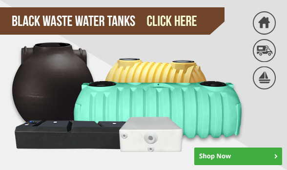 Black Waste Water Holding Tanks